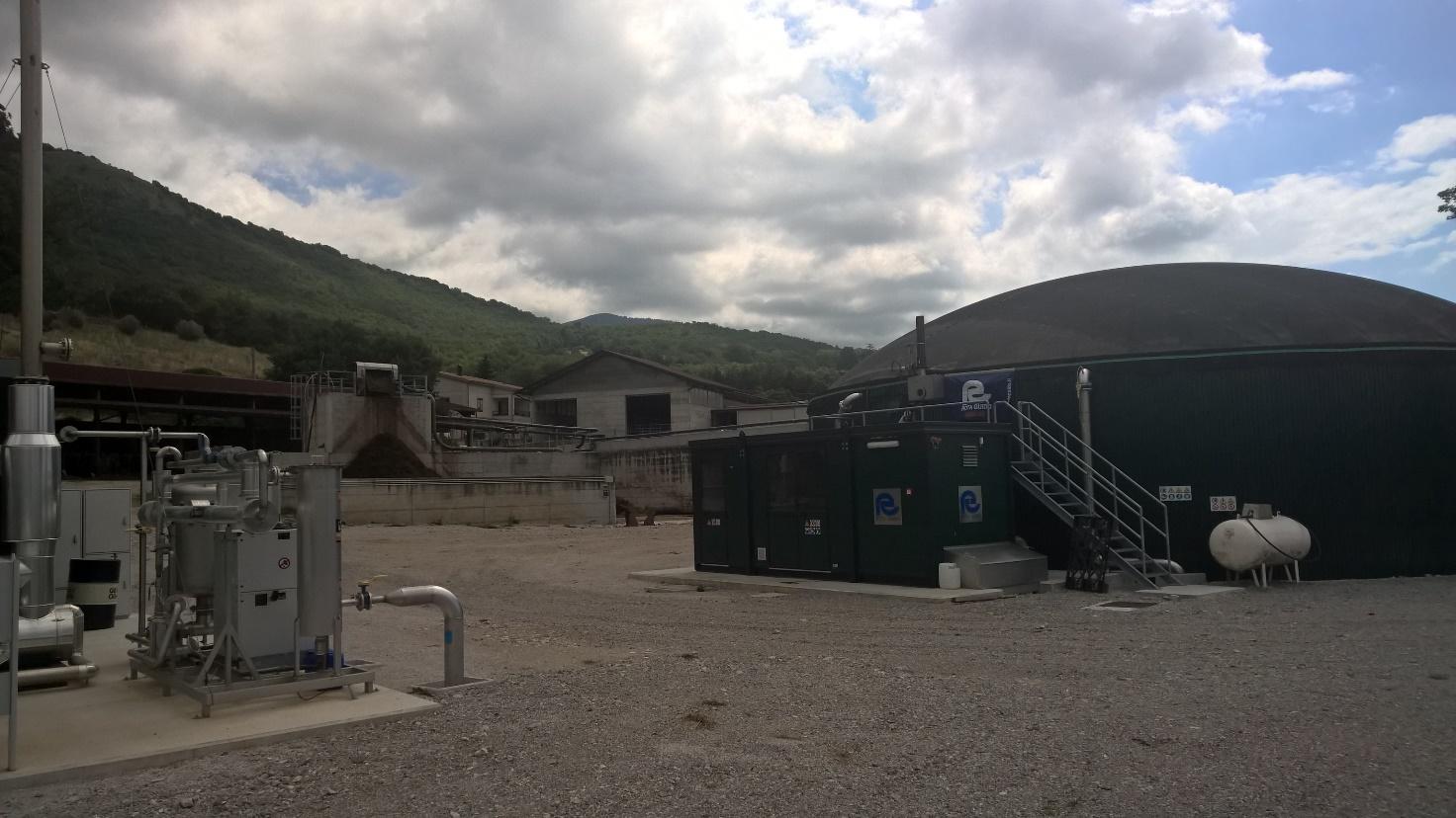 100 kW Biogas plant